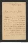 Nachlass Franz Steindachner, Brief von Paul von Pott an Franz Steindachner (24.05.1897), Inv.Nr. 405.01, Seite 1